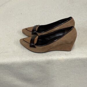EUC Woman’s Amalfi high heel wedged shoes